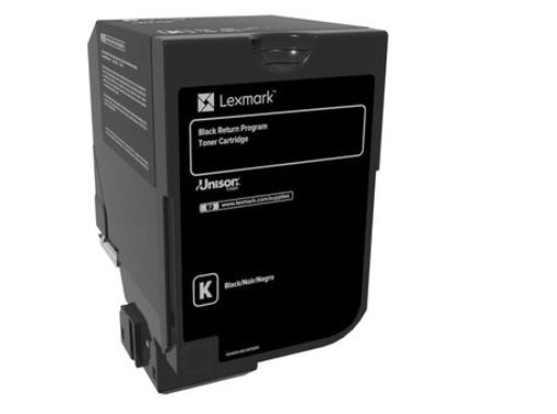 Picture of Lexmark 74C10K0 74C00KG) Black Toner Cartridge (3000 Yield)