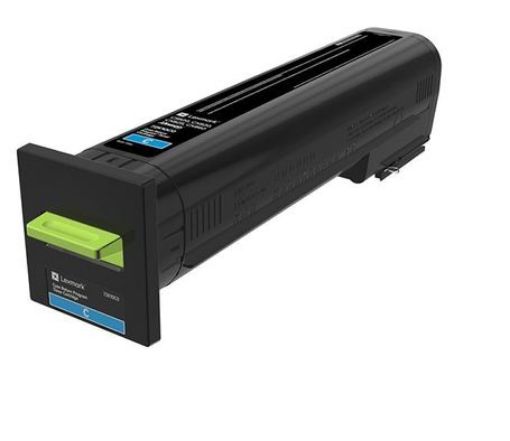 Picture of Lexmark 72K10C0 Cyan Toner Cartridge (8000 Yield)