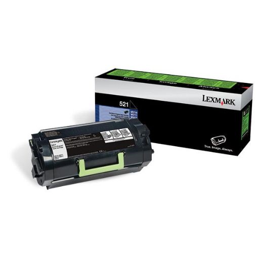 Picture of Lexmark 52D1000 (Lexmark #521) Black Toner (6000 Yield)