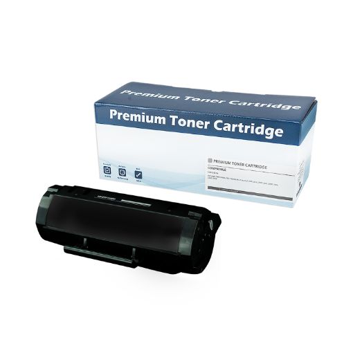 Picture of Remanufactured 50F1H00 (Lexmark #501H) High Yield Black Toner (5000 Yield)