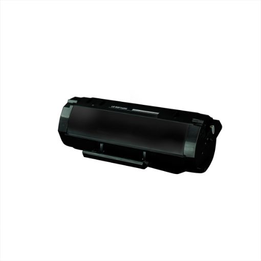 Picture of Remanufactured 50F1U00 (Lexmark #501U) Ultra High Yield Black Toner Cartridge (20000 Yield)