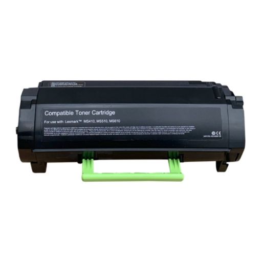 Picture of Remanufactured 62D0X0G (TAA Compliant Version 62D0XA0, Lexmark #620XG, Lexmark #620XA) Extra High Yield Black Toner Cartridge (45000 Yield)