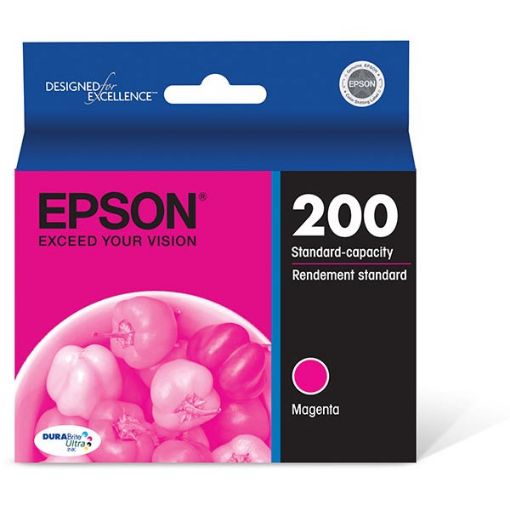 Picture of Epson T200320 (Epson 200) High Yield Magenta Inkjet Cartridge (450 Yield)
