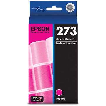 Show details for Epson T273320 (Epson 273) Magenta Inkjet Cartridge (300 Yield) Picture of Epson T273320 (Epson 273) Magenta Inkjet Cartridge (300 Yield)