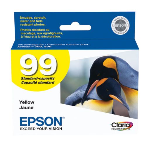 Picture of Epson T099420 (Epson 99) Yellow Inkjet Cartridge (500 Yield)