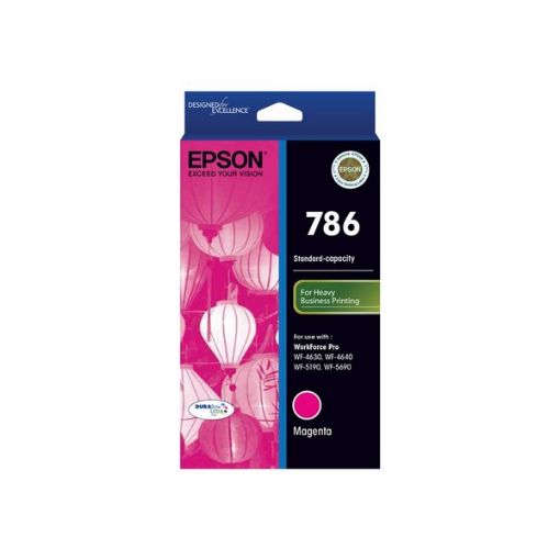 Picture of Epson T786320 (Epson 786) Magenta Inkjet Cartridge (800 Yield)