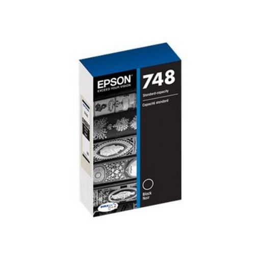 Picture of Epson T748120 (Epson T748) Black Inkjet Cartridge (2500 Yield)