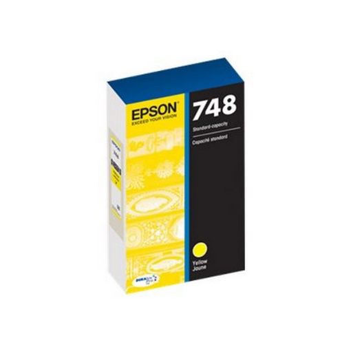 Picture of Epson T748420 (Epson T748) Yellow Inkjet Cartridge (1500 Yield)