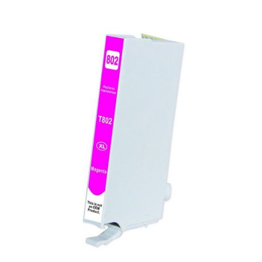 Picture of Epson T802xl320 (Epson 802XL) Ultra High Yield Magenta Inkjet Cartridge (1900 Yield)