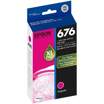 Show details for Epson T676XL320 (Epson 676XL) High Yield Magenta Inkjet Cartridge (1200 Yield) Picture of Epson T676XL320 (Epson 676XL) High Yield Magenta Inkjet Cartridge (1200 Yield)