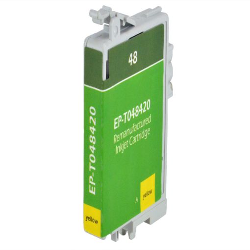 Picture of Remanufactured T048420 (Epson 48) Yellow Inkjet Cartridge