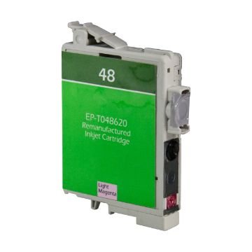 Show details for Remanufactured T048620 (Epson 48) Light Magenta Inkjet Cartridge Picture of Remanufactured T048620 (Epson 48) Light Magenta Inkjet Cartridge
