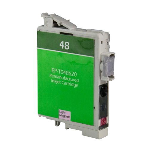 Picture of Remanufactured T048620 (Epson 48) Light Magenta Inkjet Cartridge