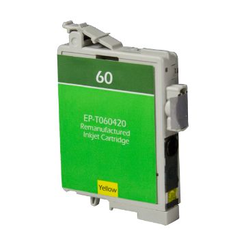 Show details for Remanufactured T060420 (Epson 60) Yellow Inkjet Cartridge (600 Yield) Picture of Remanufactured T060420 (Epson 60) Yellow Inkjet Cartridge (600 Yield)