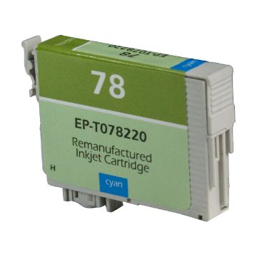 Show details for Remanufactured T078220 (Epson 78) Cyan Inkjet Cartridge Picture of Remanufactured T078220 (Epson 78) Cyan Inkjet Cartridge