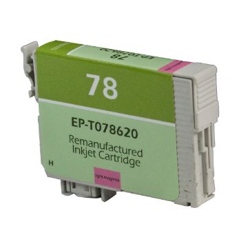 Show details for Remanufactured T078620 (Epson 78) Light Magenta Inkjet Cartridge Picture of Remanufactured T078620 (Epson 78) Light Magenta Inkjet Cartridge