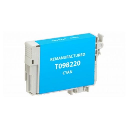 Picture of Remanufactured T098220 (Epson T0982) High Yield Cyan Inkjet Cartridge (545 Yield)