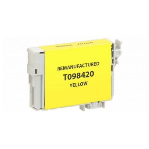 Picture of Remanufactured T098420 (Epson T0984) High Yield Yellow Inkjet Cartridge (545 Yield)