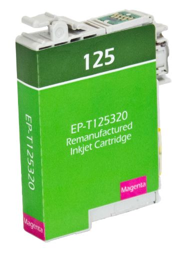 Picture of Remanufactured T125320 (Epson 125) Magenta Inkjet Cartridge (385 Yield)