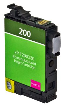Show details for Remanufactured T200320 (Epson 200) High Yield Magenta Inkjet Cartridge (450 Yield) Picture of Remanufactured T200320 (Epson 200) High Yield Magenta Inkjet Cartridge (450 Yield)