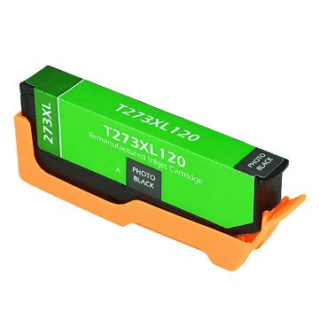 Show details for Remanufactured T273XL120 (Epson 273XL) High Yield Photo Black Inkjet Cartridge (650 Yield) Picture of Remanufactured T273XL120 (Epson 273XL) High Yield Photo Black Inkjet Cartridge (650 Yield)