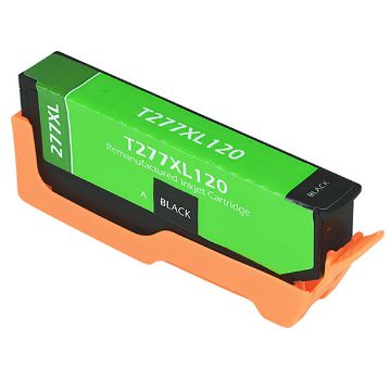 Show details for Remanufactured T277XL120 (Epson 277XL) Black Inkjet Cartridge (500 Yield) Picture of Remanufactured T277XL120 (Epson 277XL) Black Inkjet Cartridge (500 Yield)