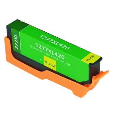 Show details for Remanufactured T277XL420 (Epson 277XL) Yellow Inkjet Cartridge (740 Yield) Picture of Remanufactured T277XL420 (Epson 277XL) Yellow Inkjet Cartridge (740 Yield)