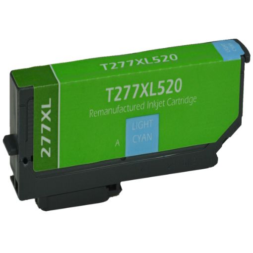 Picture of Remanufactured T277XL520 (Epson 277XL) Light Cyan Inkjet Cartridge (740 Yield)