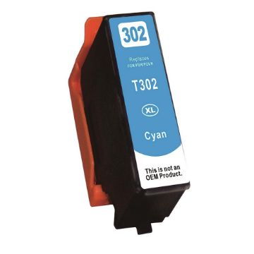 Show details for Remanufactured T302XL220-S (Epson 302XL) High Yield Cyan Ink Cartridge Picture of Remanufactured T302XL220-S (Epson 302XL) High Yield Cyan Ink Cartridge