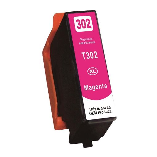 Picture of Remanufactured T302XL320-S (Epson 302XL) High Yield Magenta Ink Cartridge