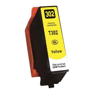 Show details for Remanufactured T302XL420-S (Epson 302XL) High Yield Yellow Ink Cartridge Picture of Remanufactured T302XL420-S (Epson 302XL) High Yield Yellow Ink Cartridge