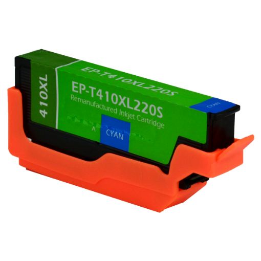 Picture of Remanufactured T410XL220 High Yield Cyan Ink Cartridge (650 Yield)