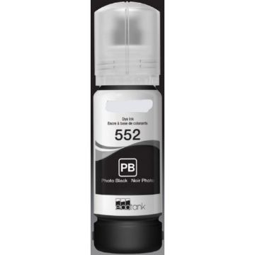 Show details for Remanufactured T552120-S Photo Black Dye Ink (70 ml) Picture of Remanufactured T552120-S Photo Black Dye Ink (70 ml)