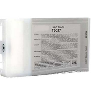 Show details for Remanufactured T603700 Light Black UltraChrome K3 Ink Cartridge (220 ml) Picture of Remanufactured T603700 Light Black UltraChrome K3 Ink Cartridge (220 ml)