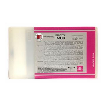 Show details for Remanufactured T603B00 Magenta UltraChrome K3 Ink Cartridge (220 ml) Picture of Remanufactured T603B00 Magenta UltraChrome K3 Ink Cartridge (220 ml)