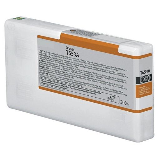 Picture of Remanufactured T653A00 Orange UltraChrome HDR Ink Cartridge (200 ml)