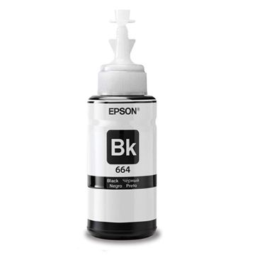 Show details for Remanufactured T664120 (Epson 664) Black Ecotank Ink Bottle (4000 Yield) Picture of Remanufactured T664120 (Epson 664) Black Ecotank Ink Bottle (4000 Yield)