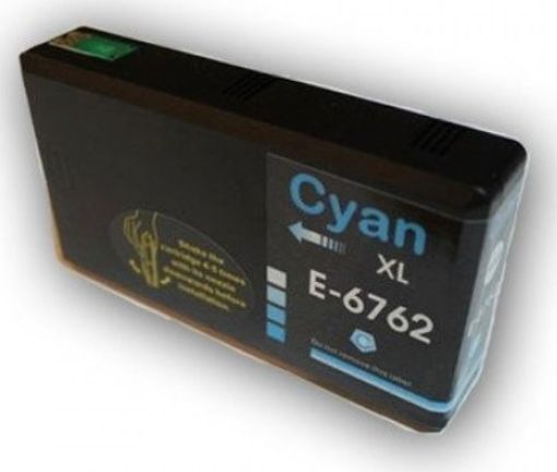 Picture of Remanufactured T676XL220 (Epson 676XL) High Yield Cyan Inkjet Cartridge (1200 Yield)