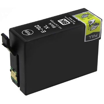 Show details for Remanufactured T702xl120 (Epson 702XL) Ultra High Yield Black Inkjet Cartridge (1100 Yield) Picture of Remanufactured T702xl120 (Epson 702XL) Ultra High Yield Black Inkjet Cartridge (1100 Yield)