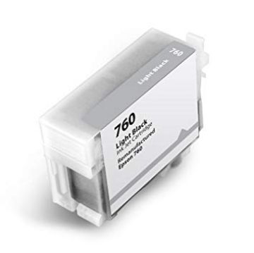 Show details for Remanufactured T760720 (Epson 760) Light Black Ink Cartridge (32 ml) Picture of Remanufactured T760720 (Epson 760) Light Black Ink Cartridge (32 ml)