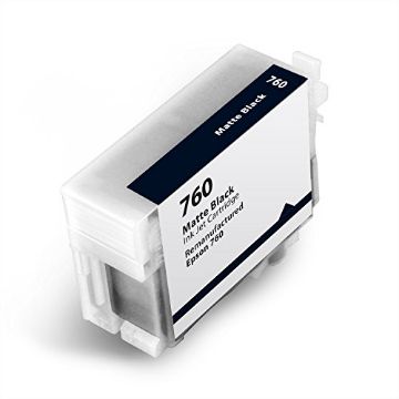 Show details for Remanufactured T760820 (Epson 760) Matte Black Ink Cartridge (32 ml) Picture of Remanufactured T760820 (Epson 760) Matte Black Ink Cartridge (32 ml)
