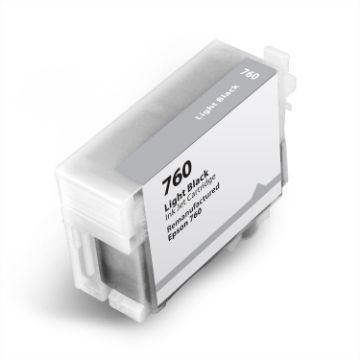 Show details for Remanufactured T760920 (Epson 760) Light Light Black Ink Cartridge (32 ml) Picture of Remanufactured T760920 (Epson 760) Light Light Black Ink Cartridge (32 ml)