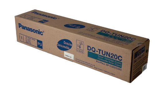 Picture of Panasonic DQ-TUN20C Cyan Toner Cartridge (20000 Yield)