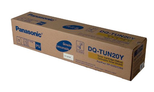 Picture of Panasonic DQ-TUN20Y Yellow Toner Cartridge (20000 Yield)