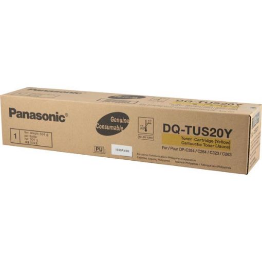 Picture of Panasonic DQ-TUS20Y Yellow Toner Cartridge (20000 Yield)