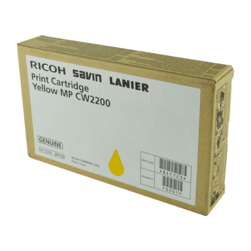 Picture of Ricoh 841723 Yellow Toner Cartridge (100 ml)