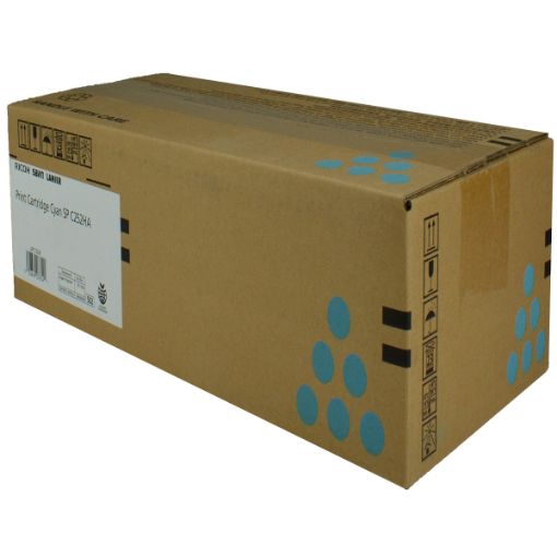 Picture of Ricoh 407654 (Type C250HA) Cyan Toner Cartridge (6000 Yield)