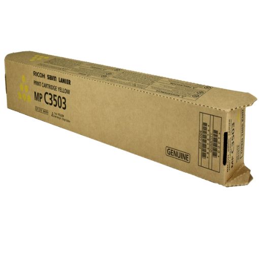 Picture of Ricoh 841814 Yellow Toner (18000 Yield)