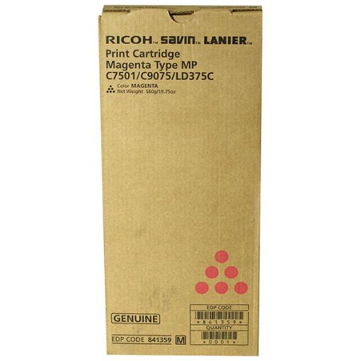 Picture of Ricoh 841359 Magenta Toner Cartridge (21600 Yield)