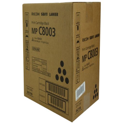 Picture of Ricoh 842196 Black Toner Cartridge (47000 Yield)